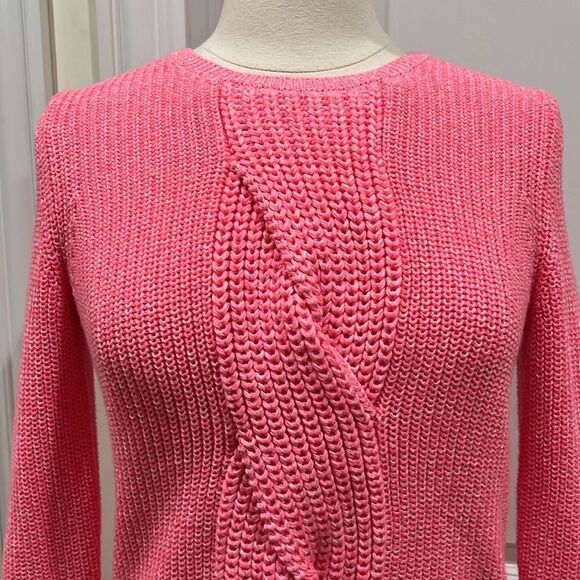 New! TALBOTS PINK SWEATER Size XS NWT - Picture 3 of 11